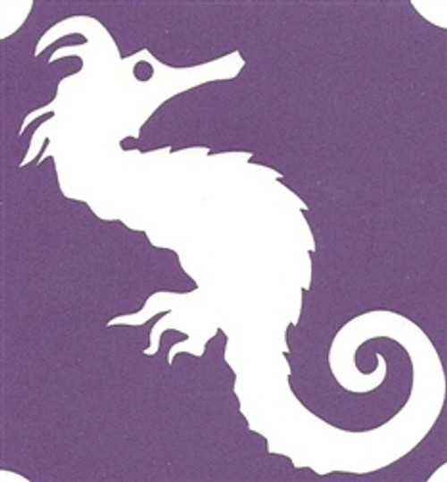 Seahorse Wavy - 3 Layer Stencil