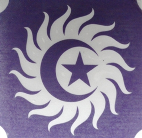 Sun Moon Star - 3 Layer Stencil