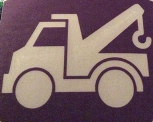 Tow Truck- 3 Layer Stencil