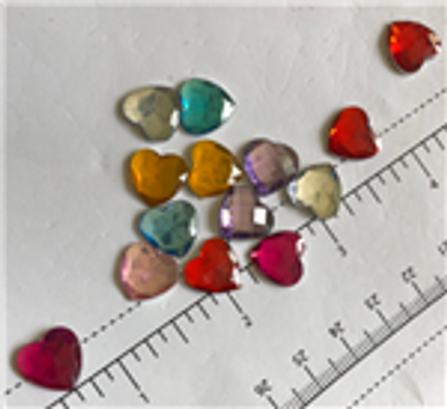 Mixed Lovely Heart Gems 30ct