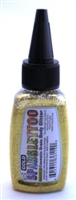 Gold .7oz Glitter - Sparkletoo