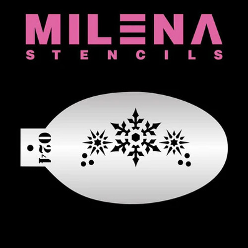 Milena Stencil - Snowflakes O24