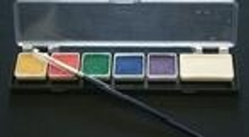 Mini 6-color palette, shimmer - Fazmataz