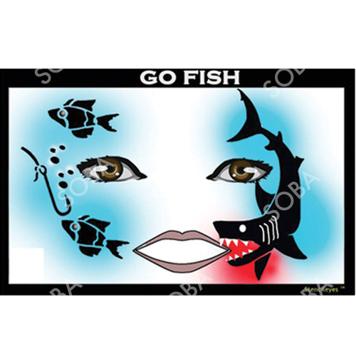 CHILD Go Fish StencilEyes