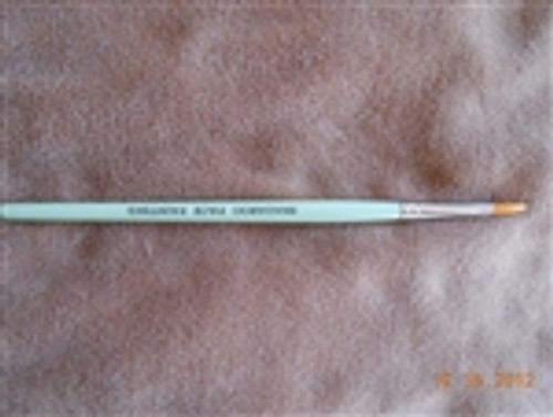 Fine Long  Brush, Snazaroo Light Green Handle