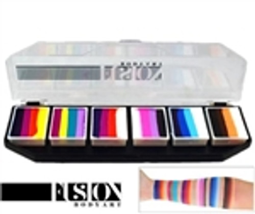 Fusion Body Art - Rainbow Splash Spectrum Palette
