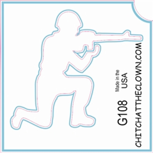 TATC- G108 Gunner 3 Layer Stencil
