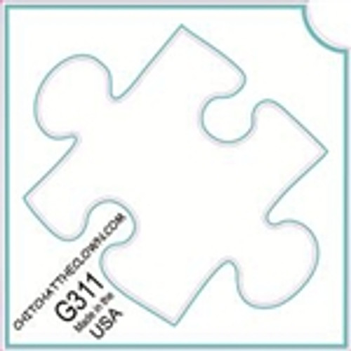 TATC- G311 Autism Puzzle Pc 3 Layer Stencil