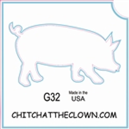 TATC- G32 Pig 3 Layer Stencil