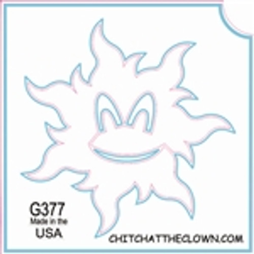 TATC- G377 Sun 3 Layer Stencil