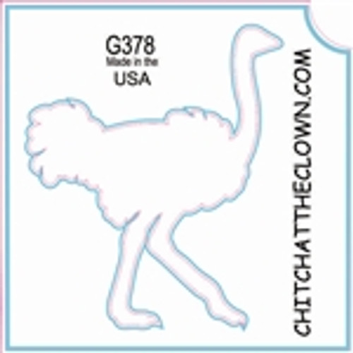 TATC- G378 Ostrich 3 Layer Stencil