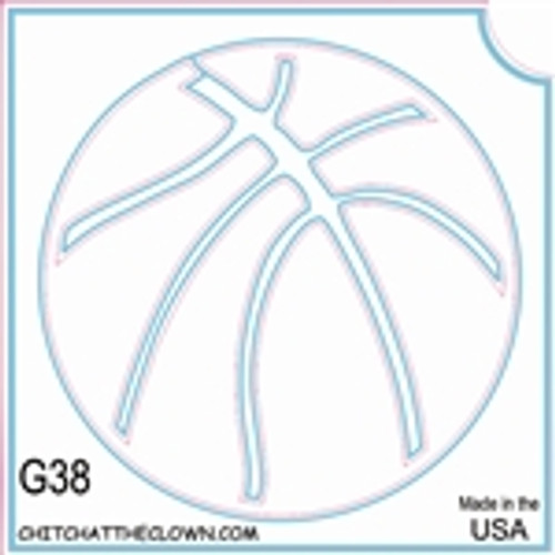 TATC- G38 Basketball 3 Layer Stencil