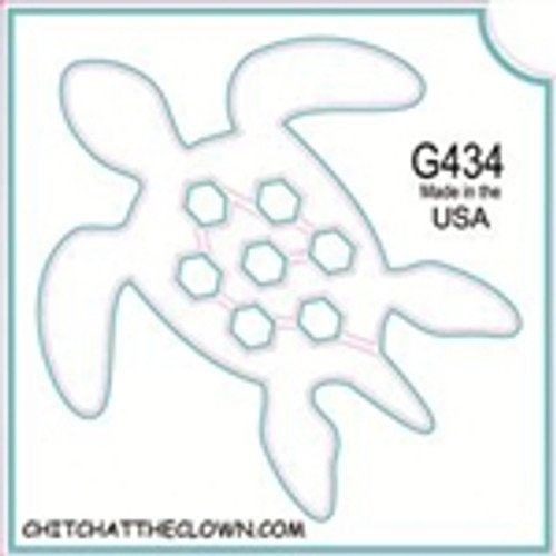 TATC- G434 Sea Turtle 3 Layer Stencil