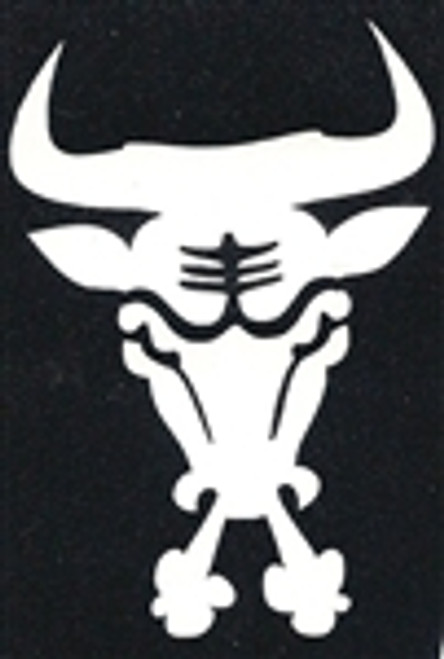 Bull w Snort - 3 Layer Stencil