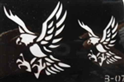 The Soaring Eagles 3 Layer Stencil