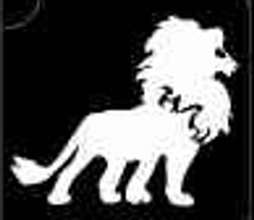 Lion 3 Layer Stencil