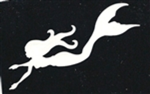 Mermaid Swimming - 3 Layer Stencil 5 pack