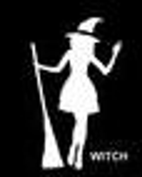 Nice Witch - 3 Layer Stencil