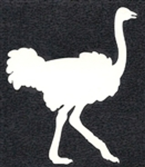 Ostrich 3 Layer Stencil