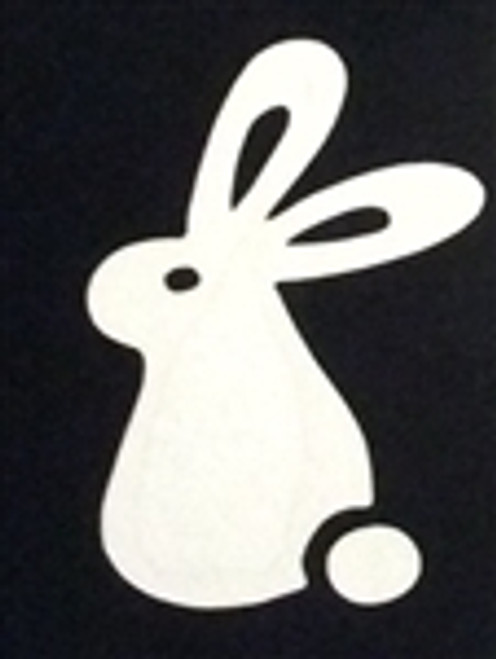 Sitting Rabbit 3 Layer Stencil