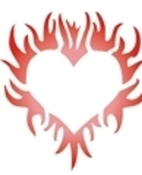 M-027s Flaming Heart Small