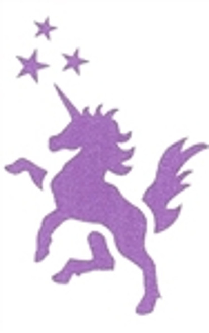 TTP Sponge Painting Unicorn Stencil w three stars