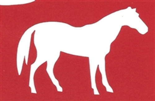 Horse Standing -  2 Layer Stencil Box 8