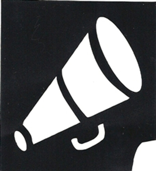 Megaphone 2 Layer Stencil Box 9