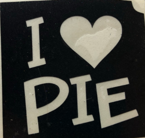 Pie 3 Layer Stencil