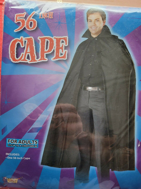 56" Adult Costume Cape- Assorted Colors