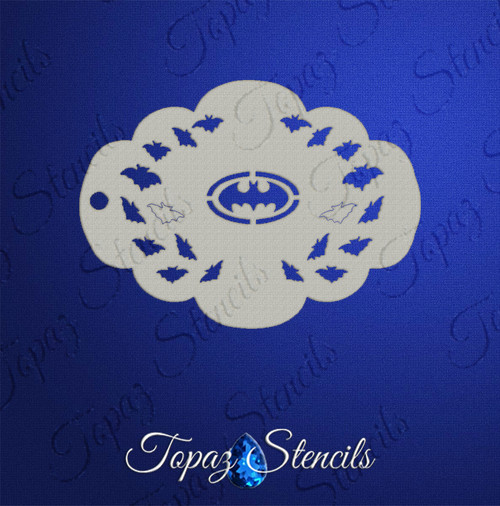 Batman Mirror Eyes - Topaz Stencil