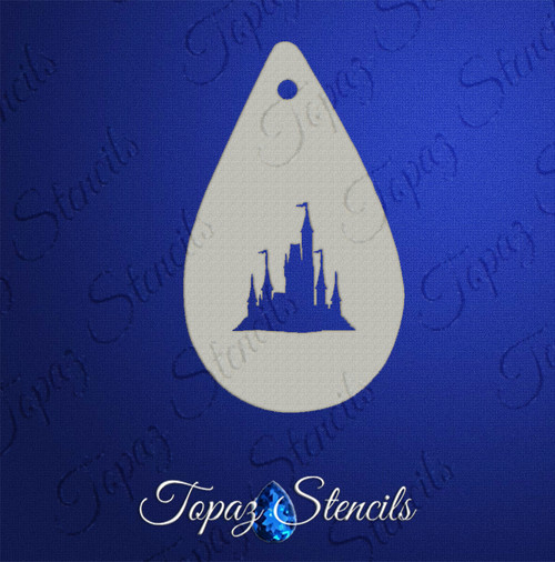 Fantasy Castle - Topaz Stencil