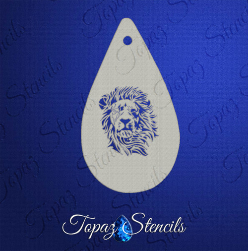 Lion - Topaz Stencil