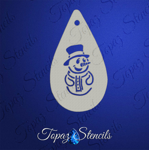 Snowman - Topaz Stencil