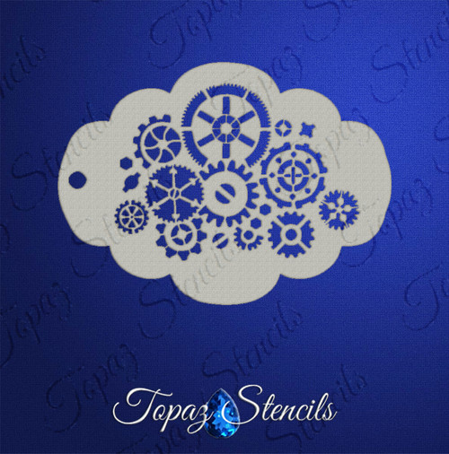 Steampunk Gears - Topaz Stencil