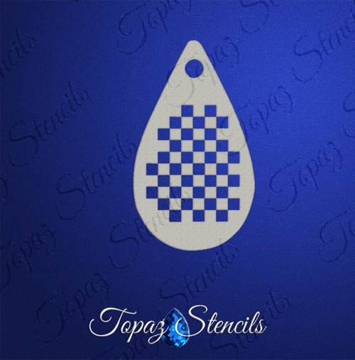 Tiny Checkerboard Texture - Topaz Stencil