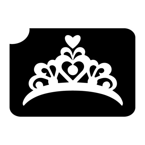 Tiara 5 pack - 3 layer stencil