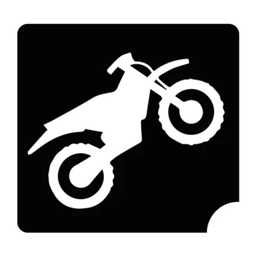 Motorcycle Pack of 5 - 3 Layer Stencil