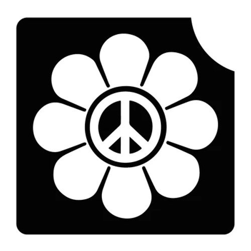 Flower Power Pack of 5 - 3 Layer Stencil
