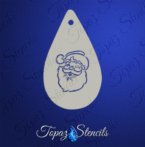 Shirley's Santa - Topaz Stencil