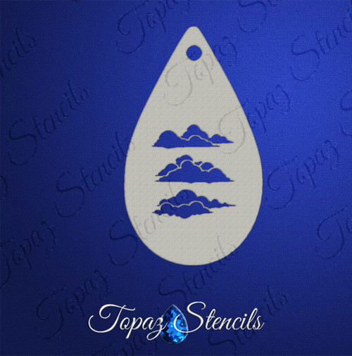 Small Clouds - Topaz Stencils