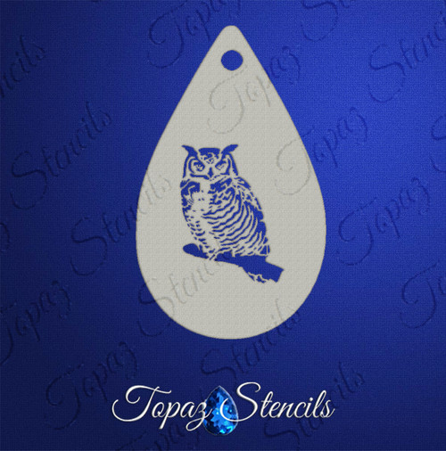 Wise Owl - Topaz Stencils