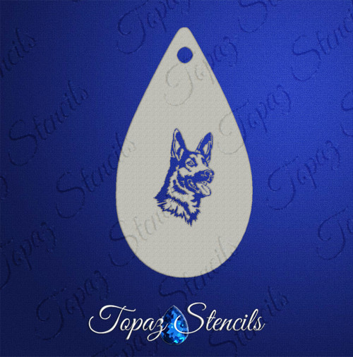 German Shepard - Topaz Stencils