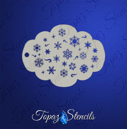 Snowstorm - Topaz Stencils