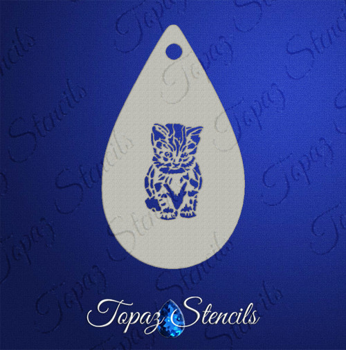 Tiny Kitten - Topaz Stencils