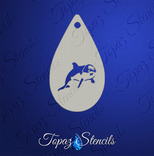 Dolphin - Topaz Stencils