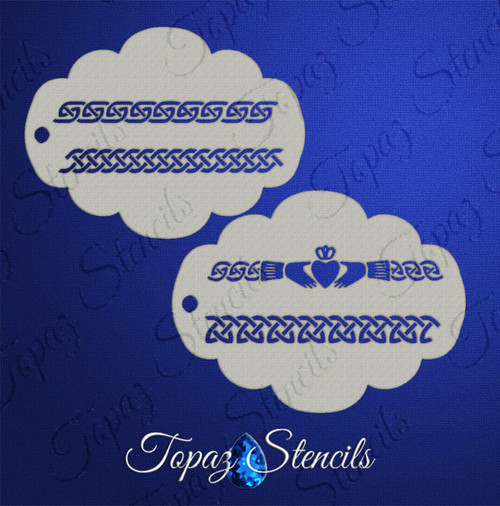 Celtic Arm Bands - Topaz Stencils