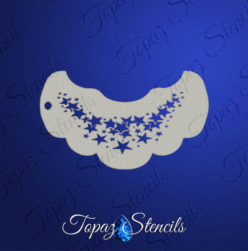 Stars Necklace - Topaz Stencils