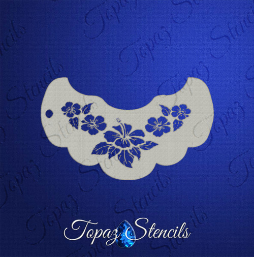 Hibiscus Necklace - Topaz Stencils