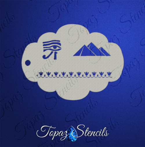 Egyptian Elements 2 - Topaz Stencils